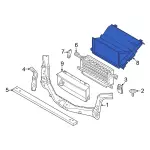 NL3Z8327A - Body: Air Deflector for Ford: F-150 Lightning Image