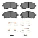 1551072101 - : DFC 5000 Advanced Pads - Ceramic and Hardware Kit for DYNAMIC FRICTION Image