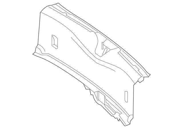 2386901441 - Covering and Lining: Trim, Loading Sill for Mercedes-Benz: E400, E450, E53 AMG Image image