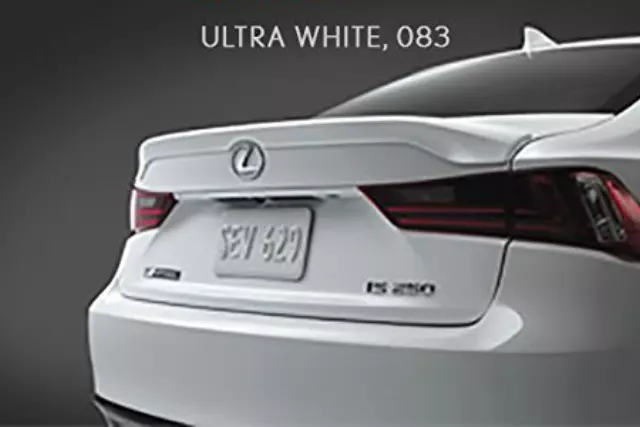 PT9385314001 - Exterior: Rear Spoiler Kit, Low Profile for Lexus: IS200t, IS250, IS300, IS350 Image