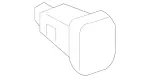 2308200151 - Panelling: Socket-Outlet for Mercedes-Benz Image