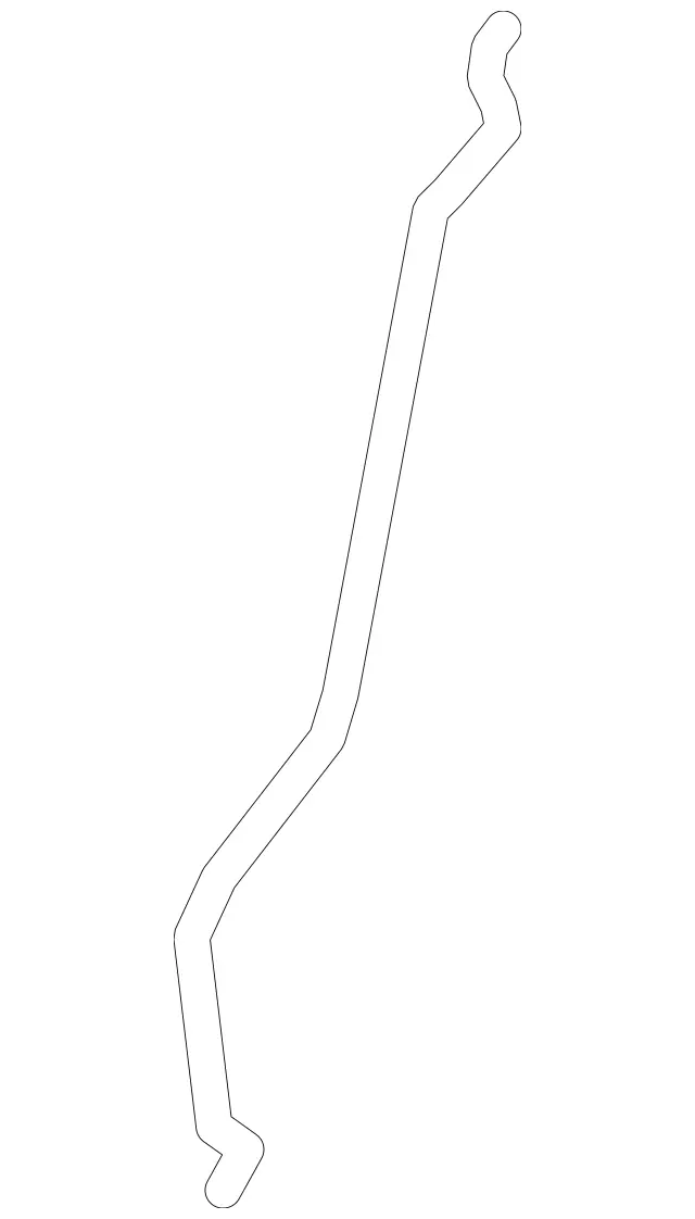 2137220170 - Driver Door: Link Rod for Mercedes-Benz: E300, E350, E43 AMG, E53 AMG, E63 AMG S Image image