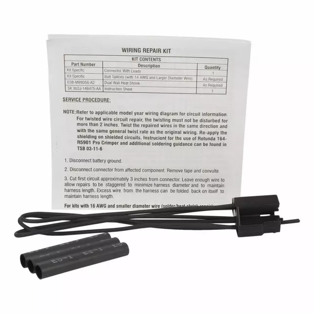 Wire Assembly - Ford (3U2Z-14S411-RSA)