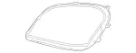 164826019164 - Electrical System: Seal, Lamp Housing for Mercedes-Benz Image