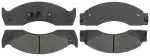 PGD411M - : Raybestos Element3 Metallic Brake Pad Set for Raybestos Brakes Image