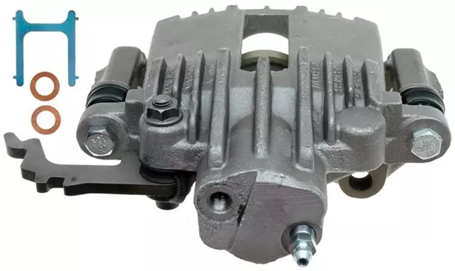 Rear Driver Side Disc Brake Caliper Assembly (Friction Ready Non-Coated), Remanufactured - GM (19141341)