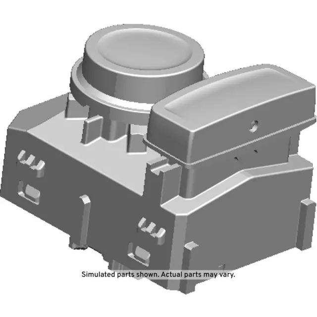 84643952 - Body: Mirror Switch for Chevrolet: Silverado 1500, Silverado 1500 LD, Silverado 2500 HD, Silverado 3500 HD, Suburban, Suburban 3500 HD, Tahoe | GMC: Sierra 1500, Sierra 1500 Limited, Sierra 2500 HD, Sierra 3500 HD, Yukon, Yukon XL Image