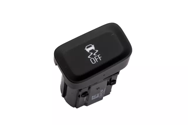 Jet Black Vehicle Stability Control System Switch - GM (90802851)