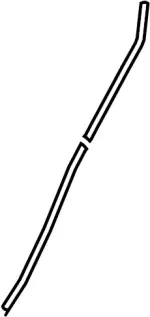 913891CA2A - Body: Drain Hose for INFINITI: FX35, FX37, FX50, QX70 Image