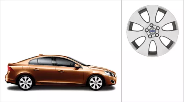 Aluminum Rim Spartes 7 X 17in - Silver Stone - Volvo (30756597)