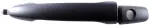 82462 - : Exterior Door Handle Front Left  Smooth Black Without Smart Entry System for Dorman Image