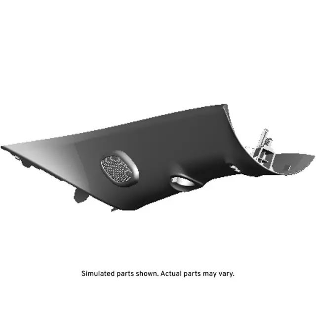 20962769 - Body: Windshield Pillar Trim for Chevrolet: Avalanche, Silverado 1500, Silverado 2500 HD, Silverado 3500 HD, Suburban 1500, Suburban 2500, Tahoe | GMC: Sierra 1500, Sierra 2500 HD, Sierra 3500 HD, Yukon, Yukon XL 1500, Yukon XL 2500 Image