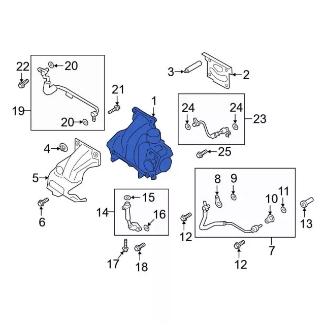 Exhaust Manifold - Ford (LB5Z-6K682-E)