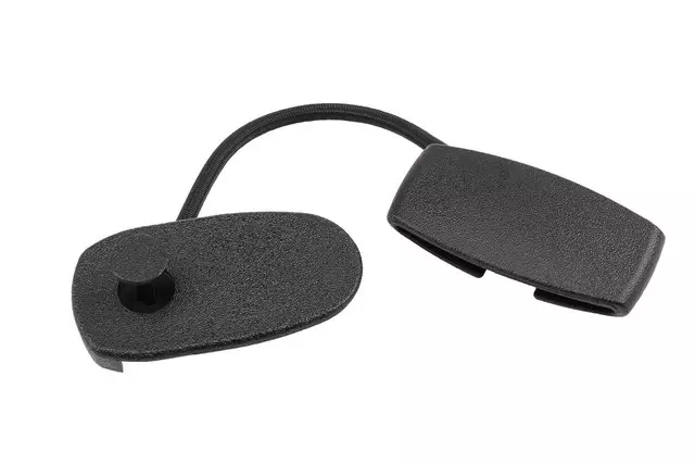 Ebony Rear Seat Shoulder Belt Intermediate Guide - GM (15214081)