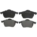 ZX555A - : QuickStop Front Disc Brake Pad Set Semi-Metallic for WAGNER BRAKE Image