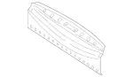 1646401071 - Rear End: Paneling for Mercedes-Benz: GL320, GL550, ML320, ML350, ML450, ML500, ML550, ML63 AMG Image