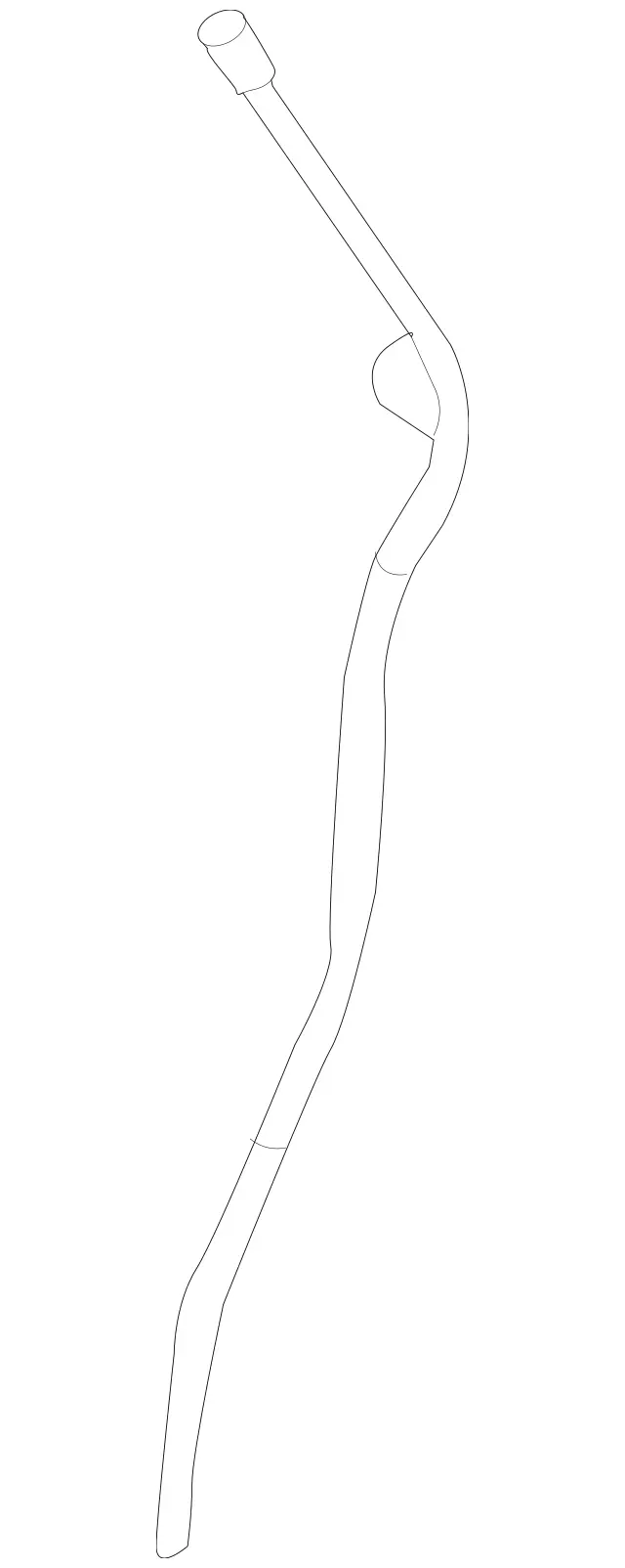 1130100666 - Engine: Tube for Mercedes-Benz Image