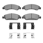 1214136301 - : DFC Heavy Duty Pads and Hardware Kit for DYNAMIC FRICTION Image