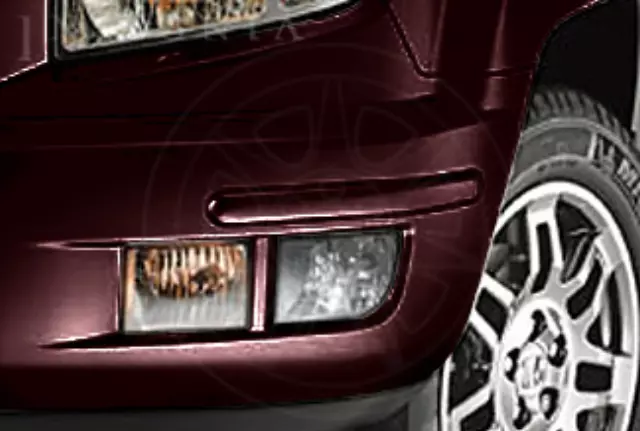 8P01SZA170A - Exterior: Bumper Corner Protectors - Dark Cherry Pearl for Honda: Odyssey, Pilot, Ridgeline Image