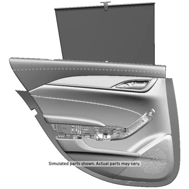 84448980 - Body: Door Trim Panel for Cadillac: CTS Image