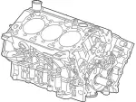 6E5Z6006AARM - Engine: Short Block for Ford: Escape, Fusion, Taurus | Lincoln: Zephyr | Mercury: Mariner, Milan, Sable Image