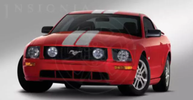 6R3Z6320000AE - Body: Graphics, Racing Stripes, Coupe for Ford: Mustang Image