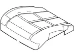 7L7Z7862900CB - Body: Seat Cover for Lincoln: Navigator Image