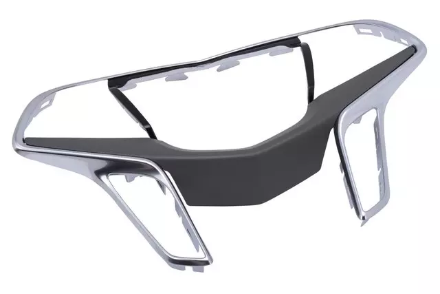 Galvano Silver Steering Wheel Spoke Cover - GM (84116969)