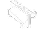 2225050200 - : Air Duct for Mercedes-Benz Image