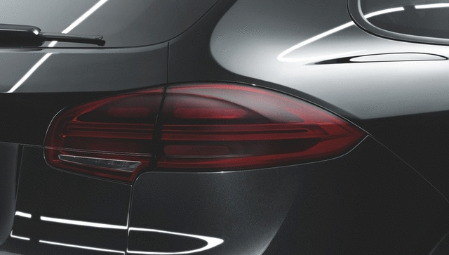 95804490067 - Exterior: 2016-2017 Porsche Cayenne - Dark-Tinted Led Tail Lights With Adaptive for Porsche: Cayenne Image