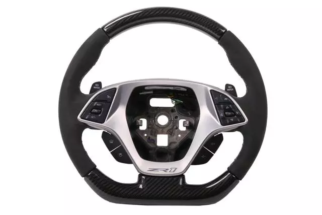 84452694 - : Jet Black Steering Wheel for GM Image