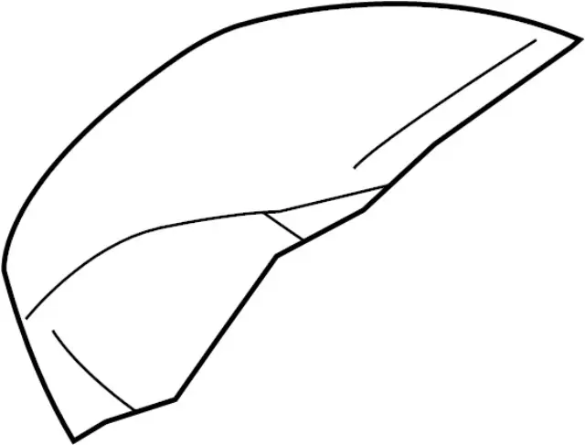 883051CB4A - Body: Seat Cushion Pad for INFINITI: FX35, FX37, FX50, QX70 Image