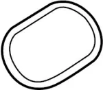 349375DA0A - : Shifter Assembly Grommet for INFINITI: QX30 Image