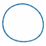 61438 - : Fuel Injection Throttle Body Mounting Gasket for FEL-PRO Image