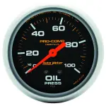 5421 - : GAUGE, OIL PRESS, 2 5/8", 100PSI, LIQUID FILLED MECH, PRO-COMP for AutoMeter Image