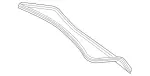 2577502000 - Trunk Lid: Sealing Frame for Mercedes-Benz Image