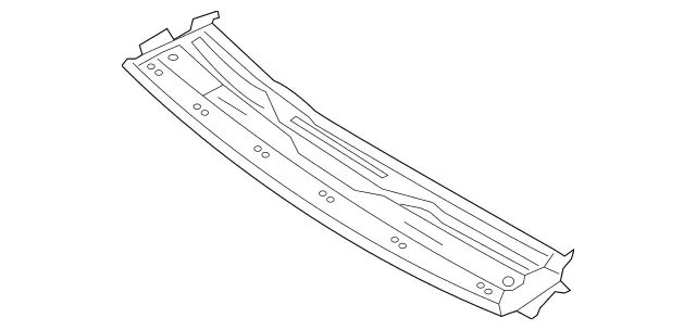 2196500001 - Roof: Roof Frame for Mercedes-Benz: CLS500, CLS55 AMG, CLS550, CLS63 AMG Image image