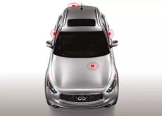 Vehicle Alarm Impact Sensor - Infiniti (999M2VW002)