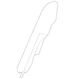 21892013307J95 - Body: Bolster for Mercedes-Benz Image