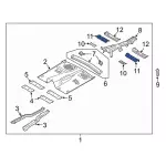 L1MZ7811644A - Body: Front Crossmember for Ford: Explorer, Police Interceptor Utility | Lincoln: Aviator Image