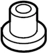 2150610V00 - Cooling System: Radiator Assembly Upper Mount for Infiniti Image