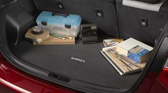 Cargo Mat, Carpet, Black - Toyota (PT206-1M160-20)