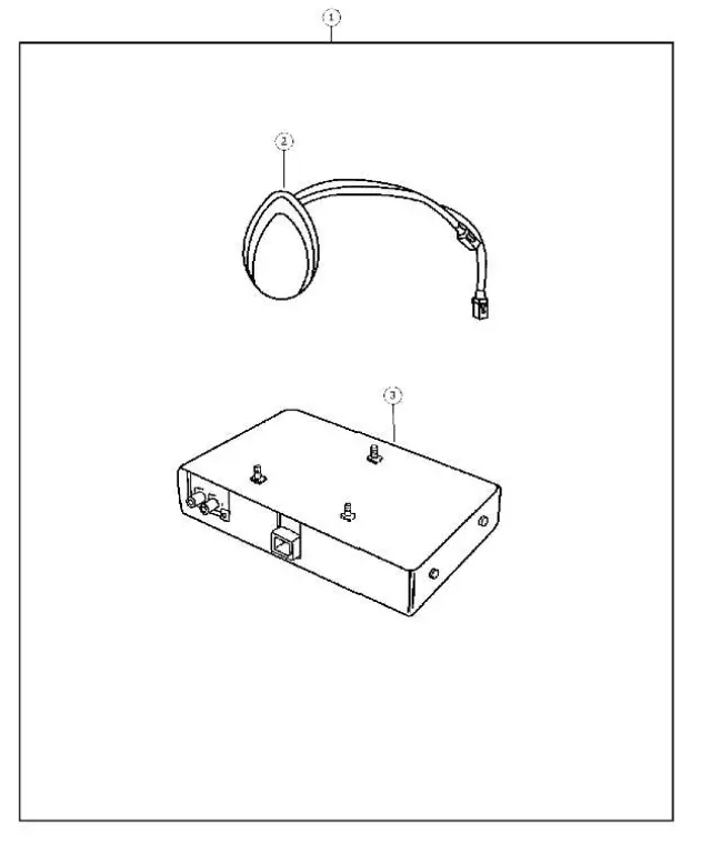 82208116 - : Satelite Receiver Install Kit for Mopar Image
