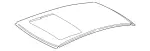 2026570009 - Roof: Paneling for Mercedes-Benz: C220, C230, C280, C43 AMG Image