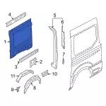 LK4Z6127865E - Body: Inner Panel for Ford: E-Transit, Transit-150, Transit-250, Transit-350, Transit-350 HD Image