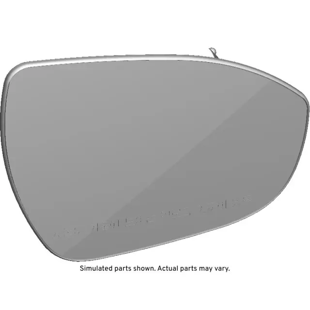 42690715 - : Passenger Side Door Mirror with Glass and Backing Plate for GM Image