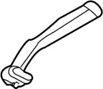 27810JK600 - Body: Defroster Duct for INFINITI: G25, G35, G37, Q40, Q60 Image