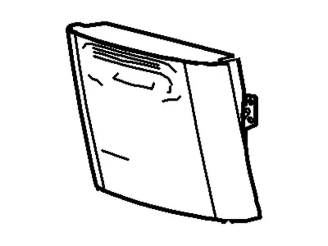 6L8Z7813562AB - Body: Rear Cup-holder for Ford Image