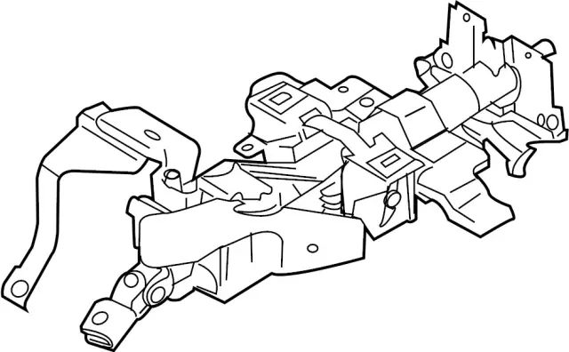 480701AA0A - Steering: Upper Joint for INFINITI: EX35, EX37, FX35, FX37, FX50, G25, G37, M35h, M37, M56, Q40, Q50, Q60, Q70, Q70L, QX50, QX70 Image