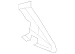 1728851400 - Attachment Parts: Stiffener for Mercedes-Benz Image